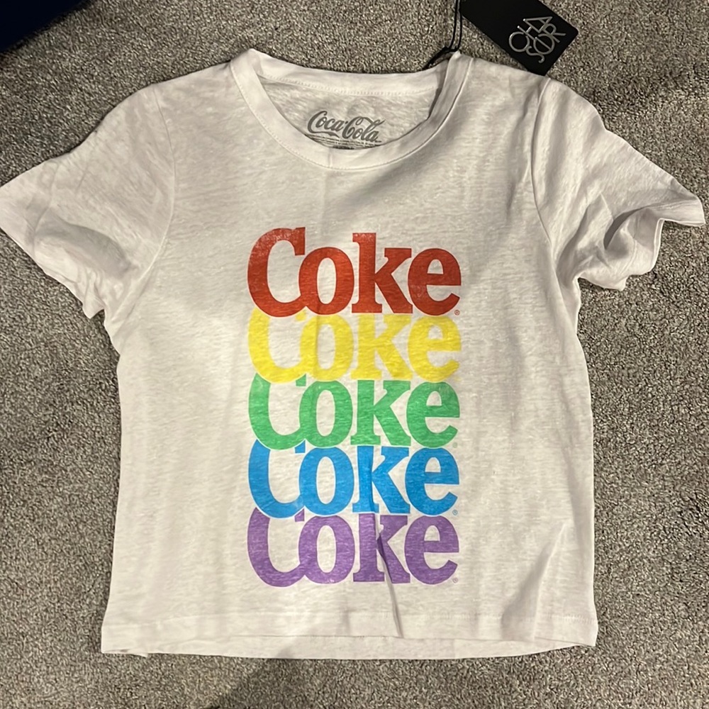 linen coke tee